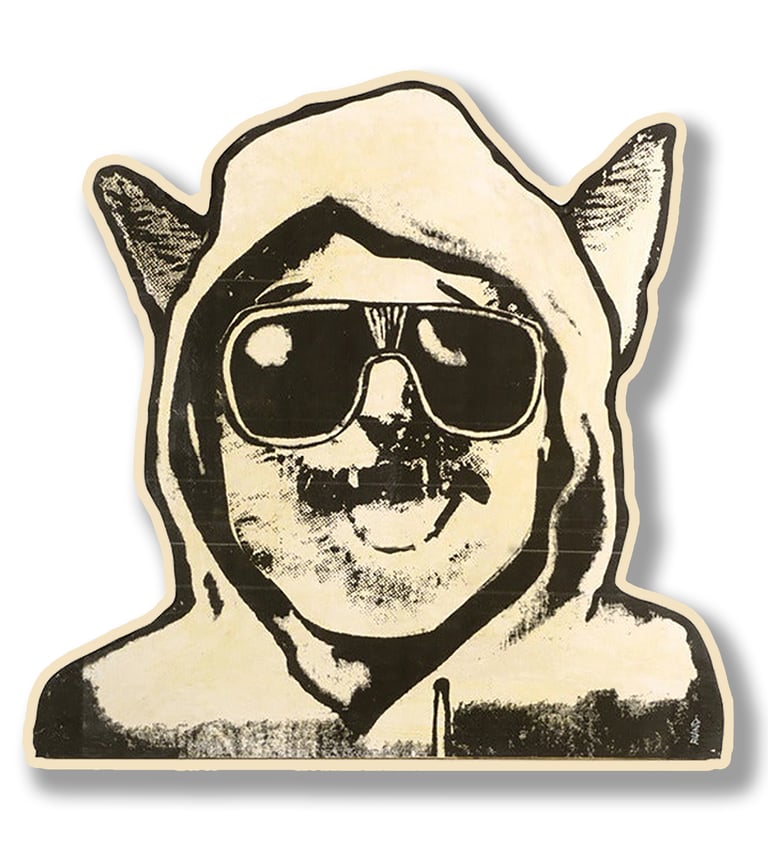 Unaspeckles Print On Wood