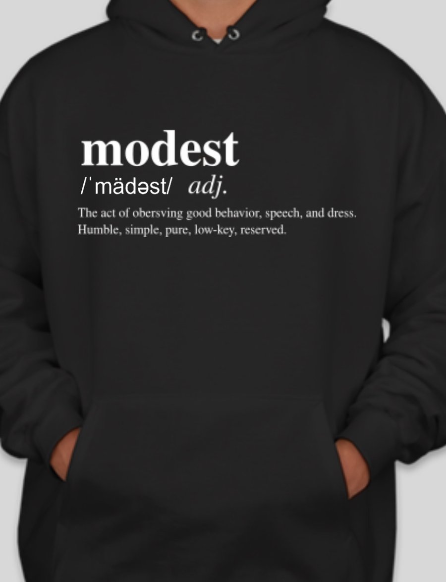 Image of Modest Hoodie 