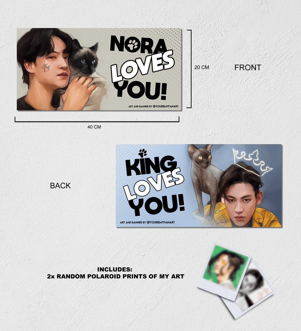 Image of JAEBEOM + Nora & BAMBAM + King BANNER