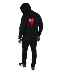 Image 2 of LOVE 2.0 HOODIE • BLACK