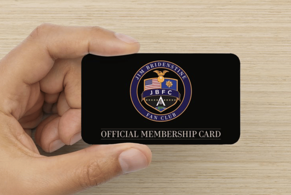 Jim Bridenstine Fan Club Membership | WeMartians Podcast