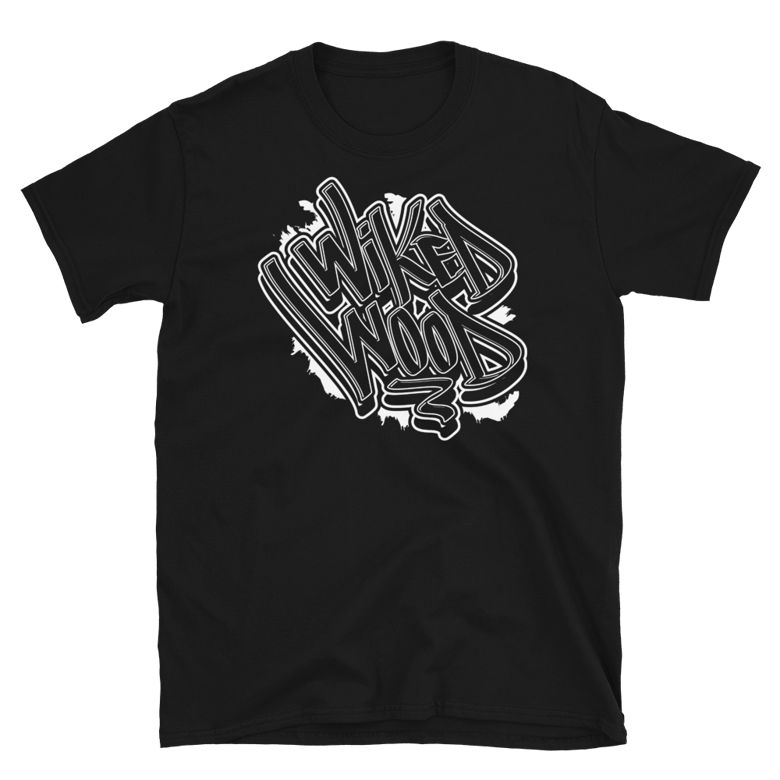 Image of Wiked Wood Graffiti T-Shirt (WHITE)