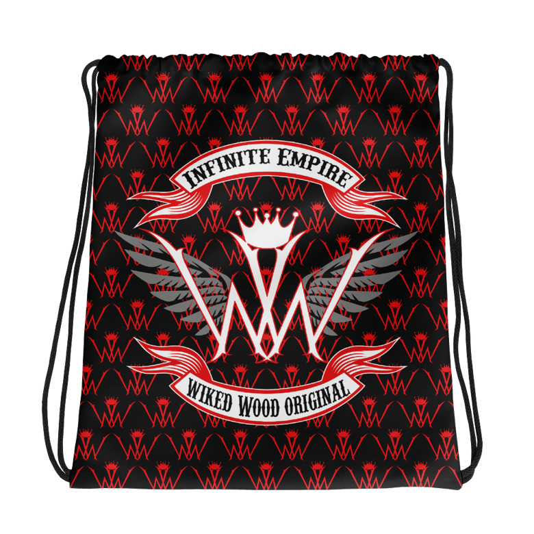 Image of Wiked Wood OG Drawstring Bag