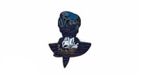 Spooky Doo Fred Outline Pin - Glow Edition