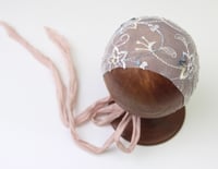 Image 2 of Newborn Bonnet - G
