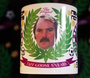 Image of Taff Goose 5 Years Commemorative Collectable Mug