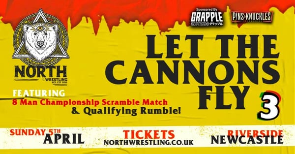 Image of Boris Bus to NORTH Wrestling - Sun 5th April 2020