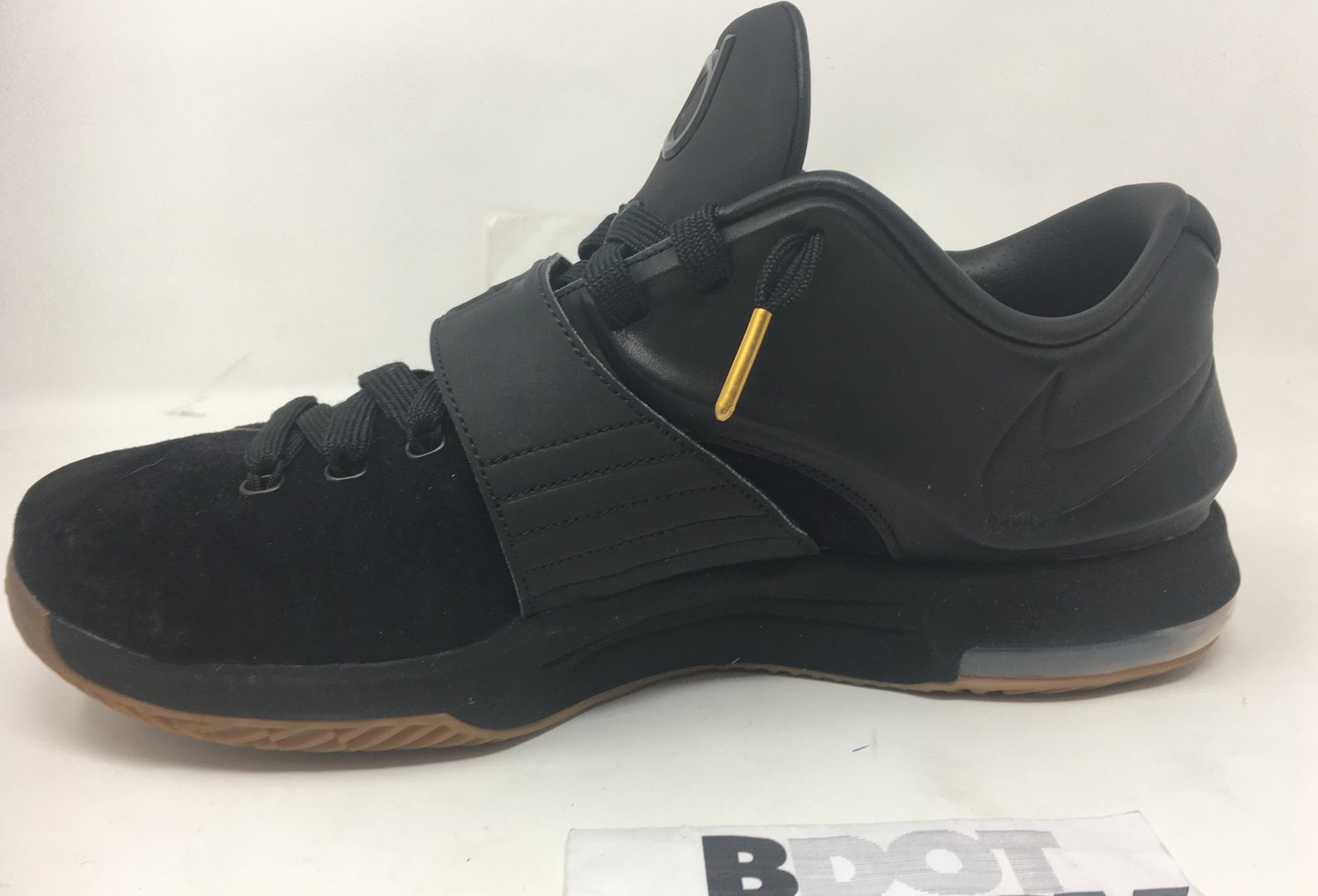 Image of Nike KD 7 Ext Suede QS "Black" Sz 10
