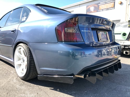 Image of 05-09 Legacy GT Rear Diffuser V2 (Rounded)