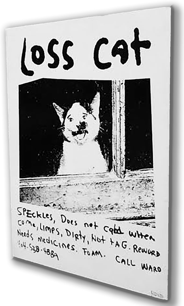 Loss Cat Jr. Wall Art Image 2