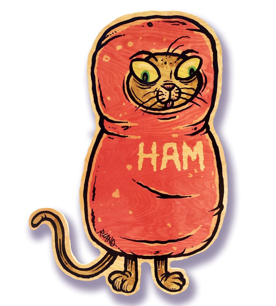 Image of Scout the Ham Cat Wall Art