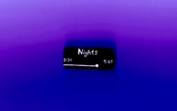 Nights by Frank Ocean Track Pin
