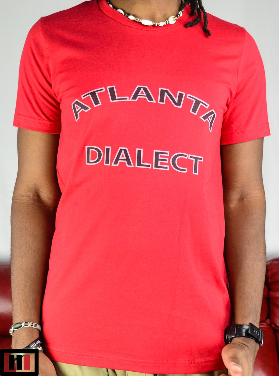 Image of Atlanta Dialect t-shirt ( Black , dark grey )