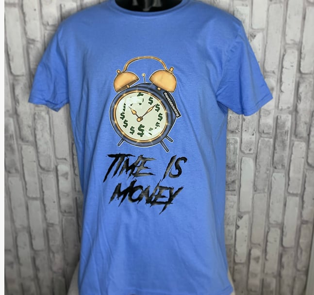 Image of Baby Blue Time is Money 