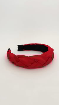 Juliette Satin Hairband / Red