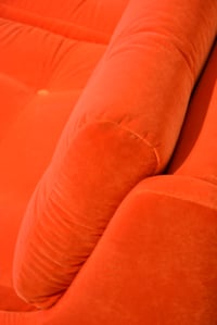 Image 4 of Canapé POP rouge orangé