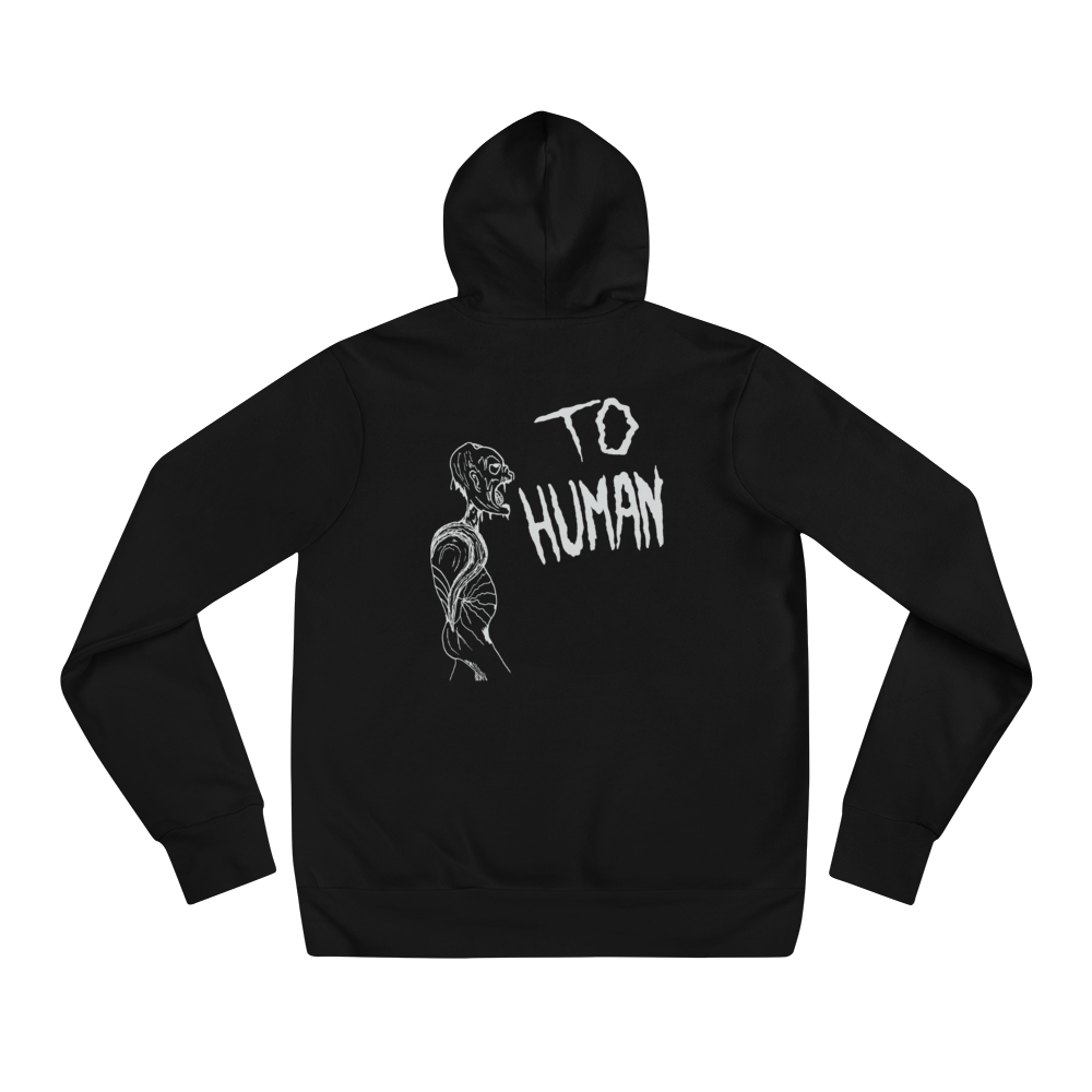 Image of LOU - BLACK TOHUMAN HOODIE