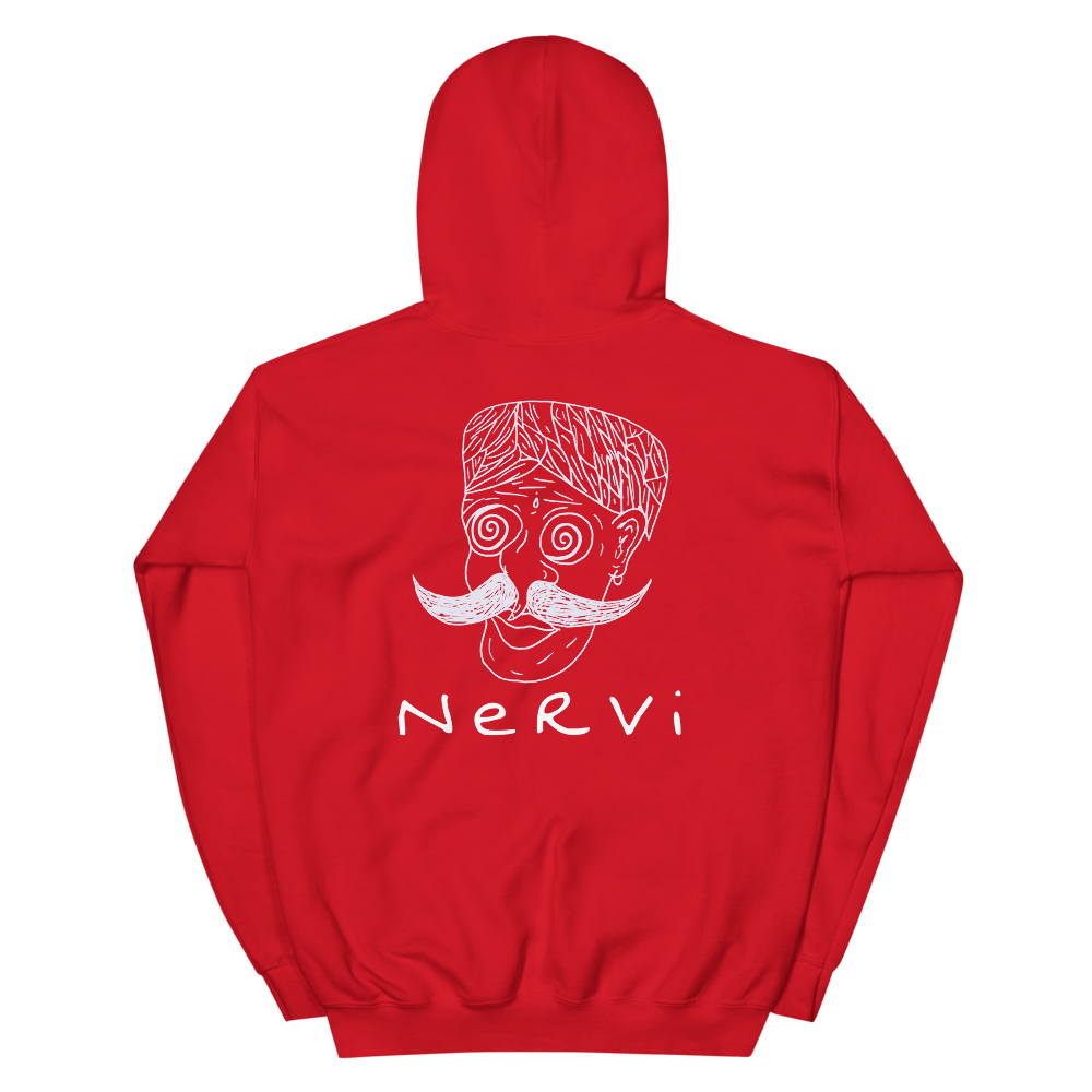 Image of LOU - RED NERVI HOODIE