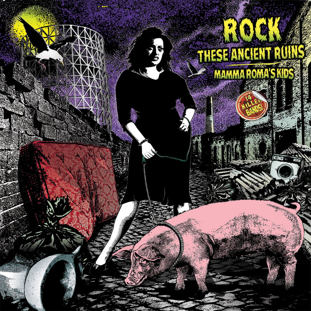 Image of NEW! "ROCK THESE ANCIENT RUINS ROMA’S KIDS" COMP LP