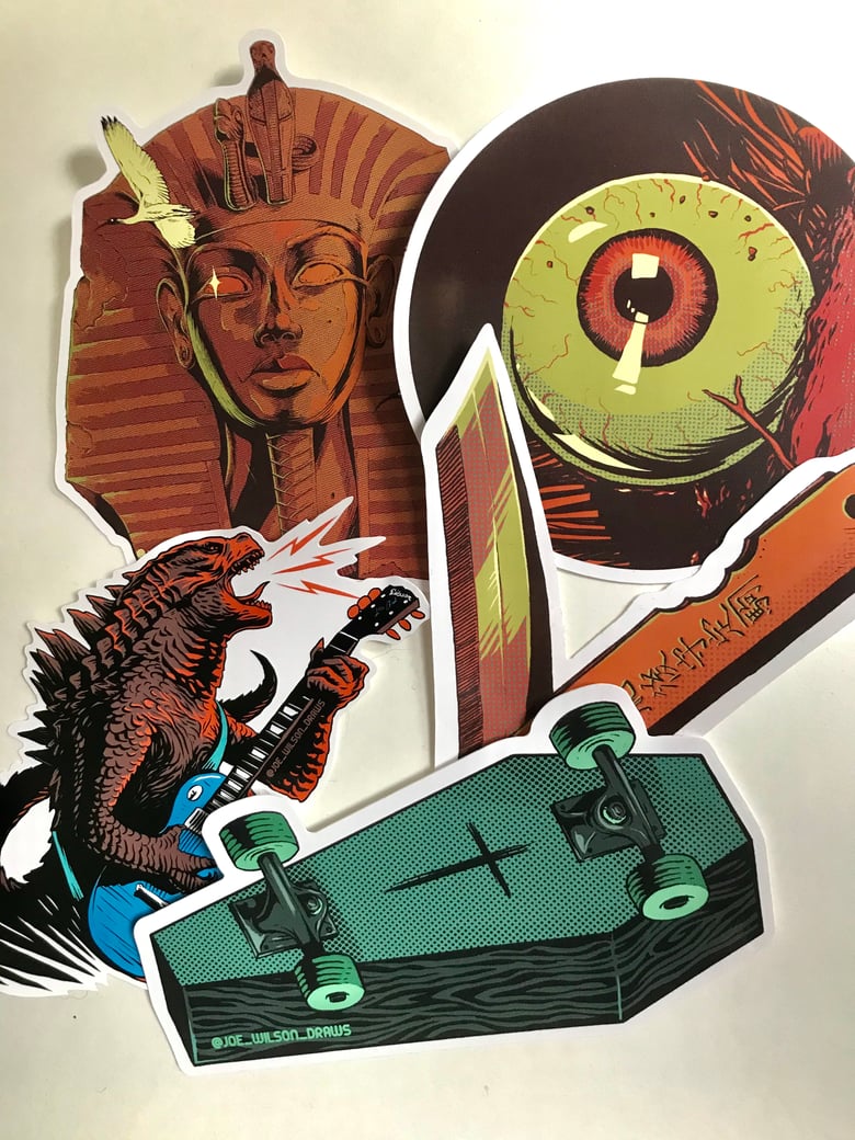 Image of RAD STICKERS MIXED PACK