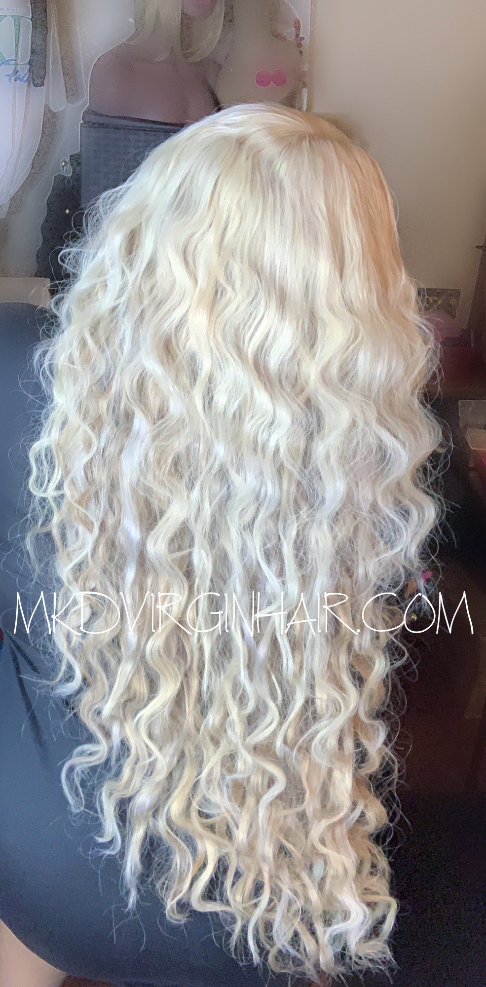 MKD Raw Asian Blonde Straight 