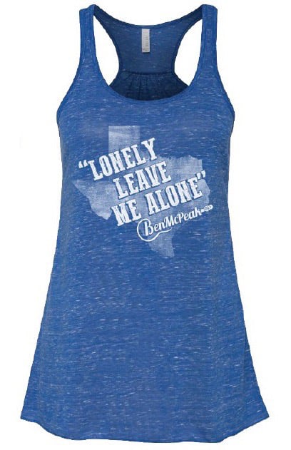“Lonely Leave Me Alone” Women's Tank