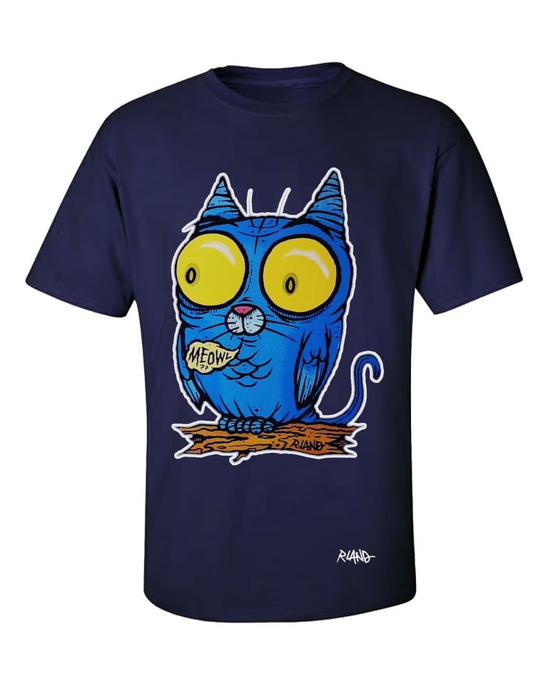 New! Glow -in-the -dark Meowl? shirt