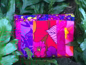 Image of Vintage fabric clutch #31