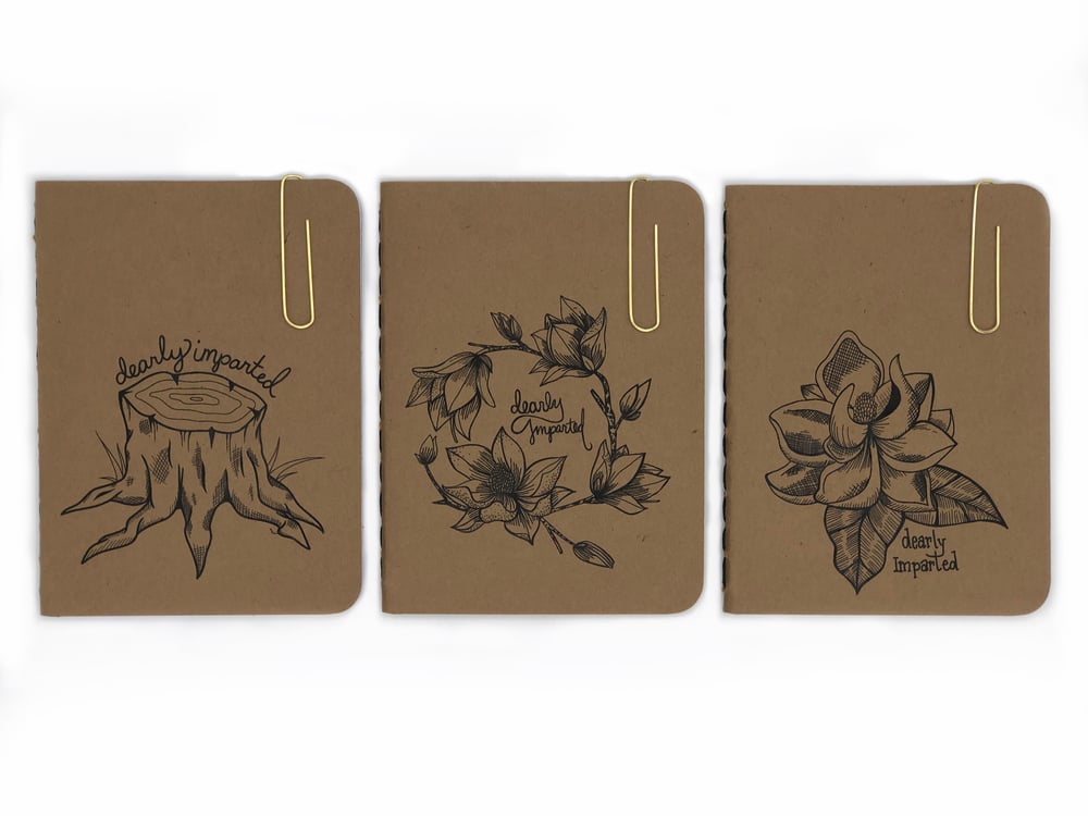 Kraft Pocket Journal Trio