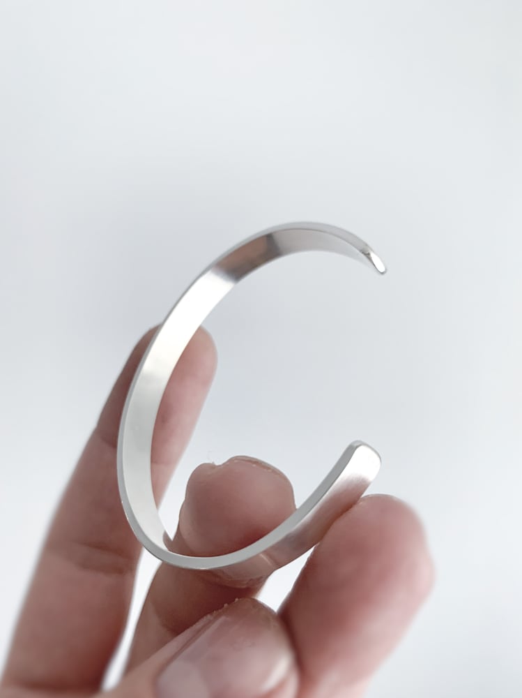Image of Fundamental Silver Cuff