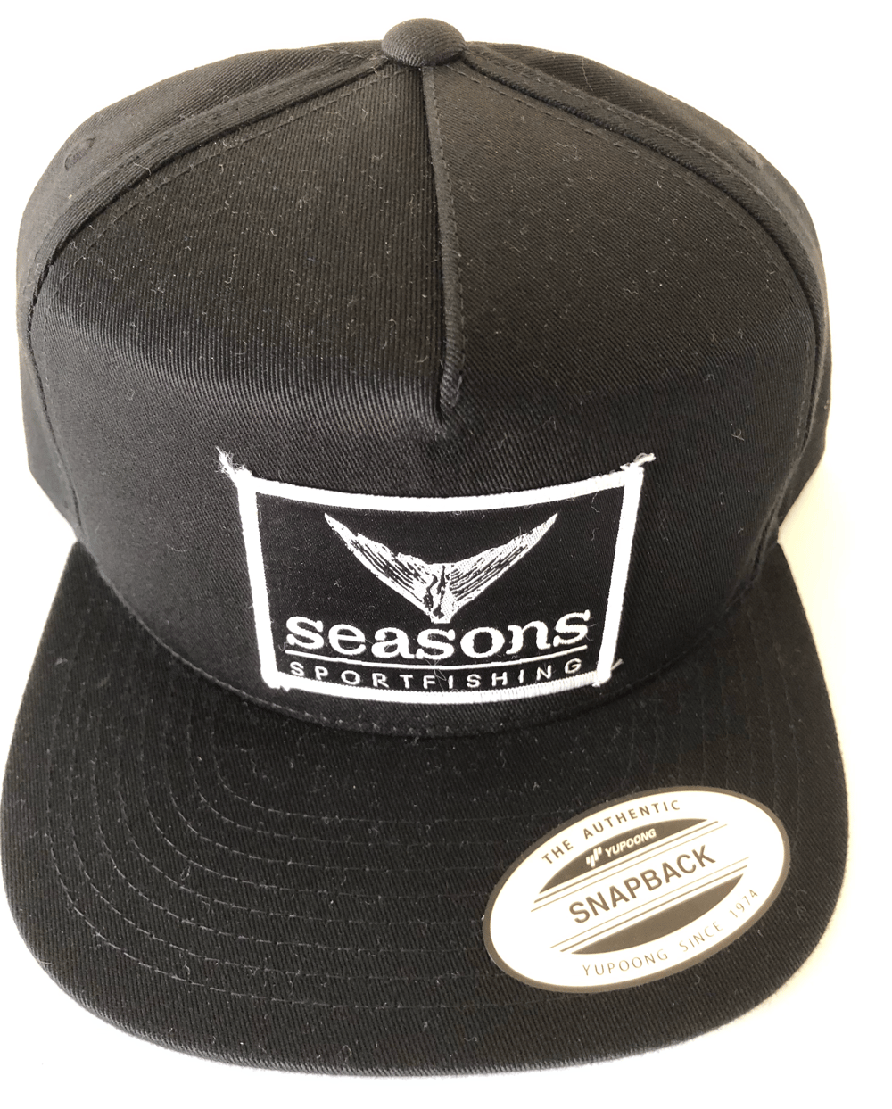 Image of SEASONS - BLACK / SNAPBACK - TUNA TAIL