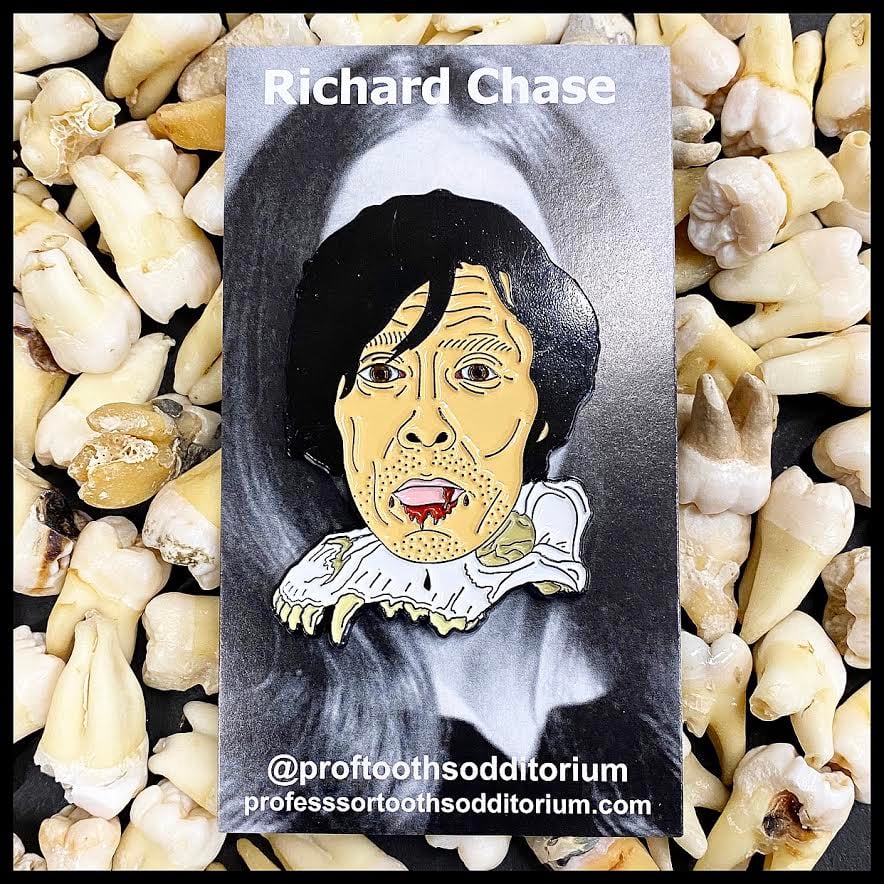 Image of Serial Killer Richard Chase Soft Enamel Pin