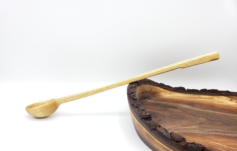 Image of Round Sassafras Serving Spoon