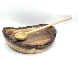 Image of Round Sassafras Serving Spoon