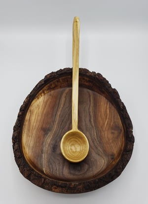 Image of Round Sassafras Serving Spoon