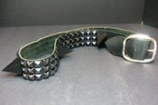 Image of Black Pyramid Spike Belt