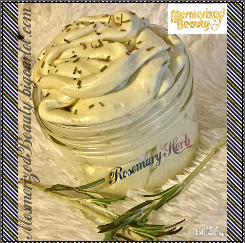 Image of Rosemary Herb Whipped Body Butter 