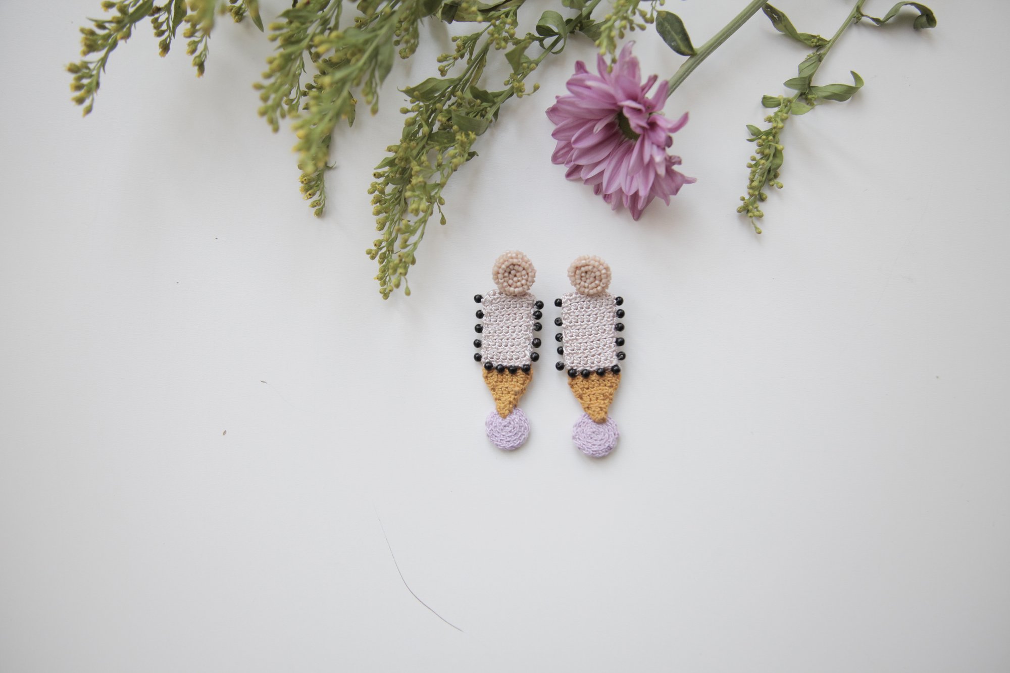 Image of Wisterias of Alhambra earrings