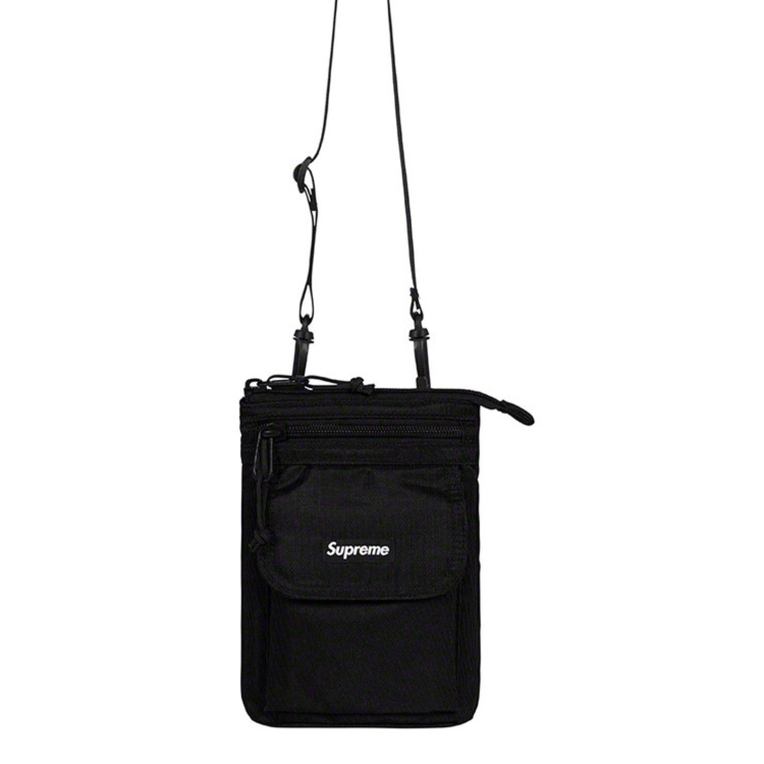 SUPREME X LACOSTE - WAIST BAG BLACK | Limited Edition by OpenLab