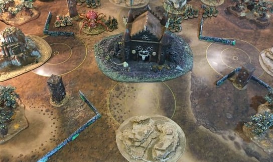 Image of AoS 12" clear objective markers
