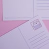 Think Happy Thoughts : Illustrated Postcard