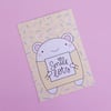 Smile Lots : Illustrated Postcard