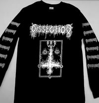 Image 1 of Dissection - Long Sleeve T-shirt with Sleeve Prints