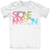 Image of "Rainbow Vintage" Tee (White)