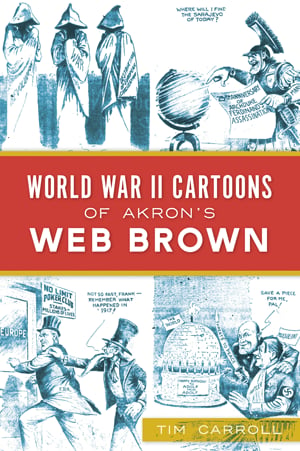 World War II Cartoons  Signed by the Author Free Shipping 