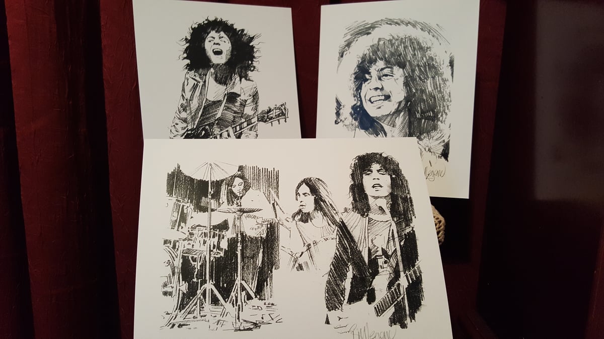 Image of All Five most popular prints/ each personally signed by Bill