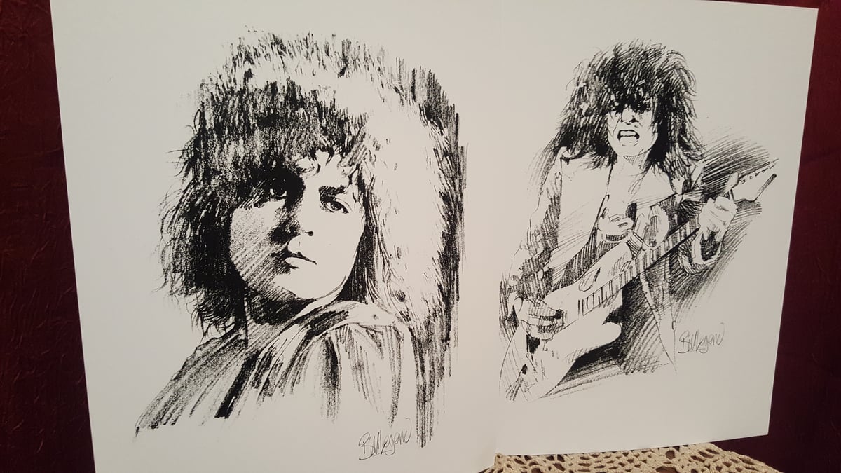Image of All Five most popular prints/ each personally signed by Bill