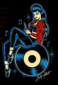 Revamped Rock n Roll Gangster 8x10 Print 