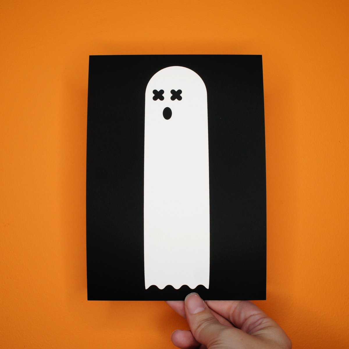 Dead Ghost Mini Art Print