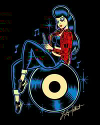Large 13x19 Revamped Rock n Roll Gangster Print